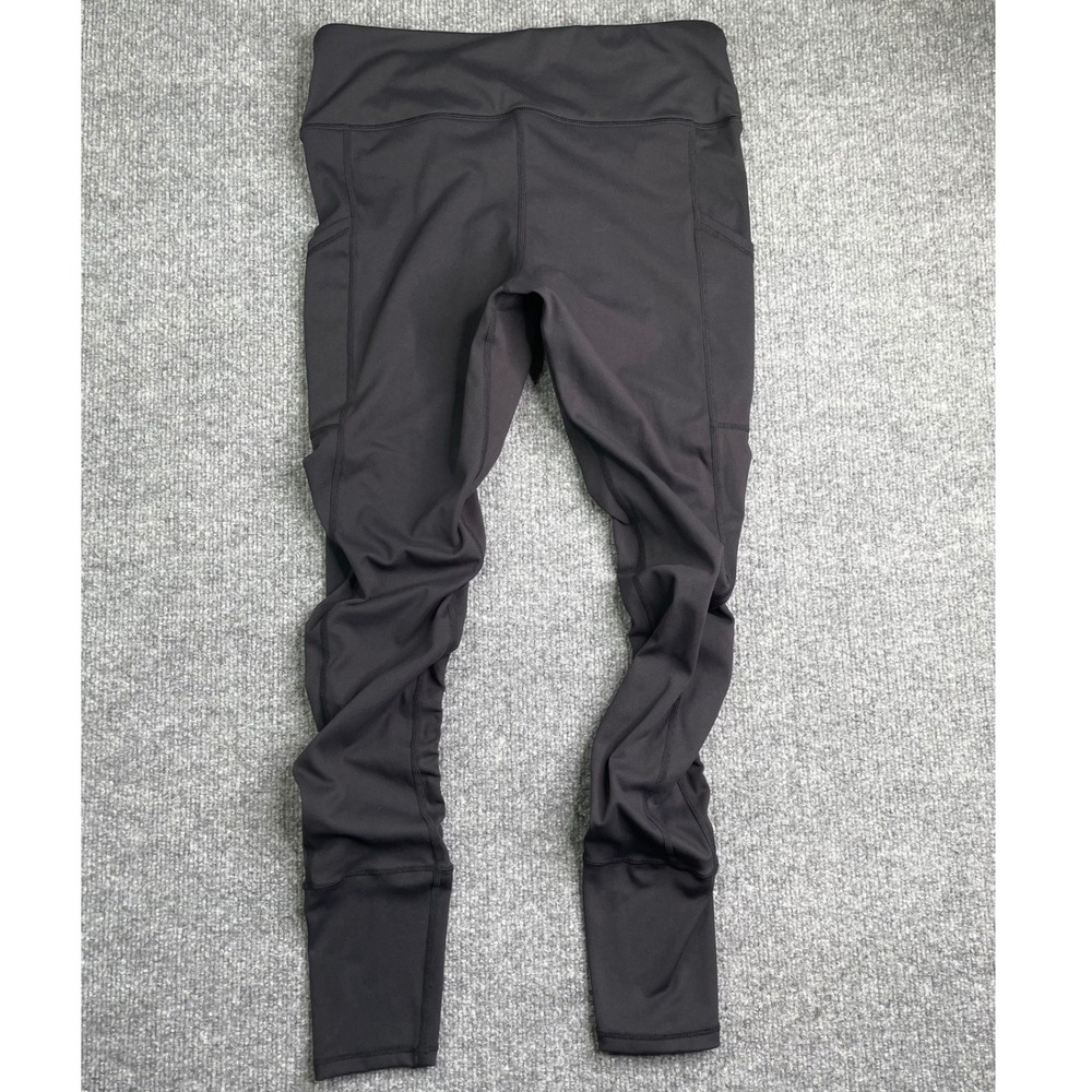 Sweetflexx Resistance Leggings Women 10 Black High‎ Waisted Activewear Pockets